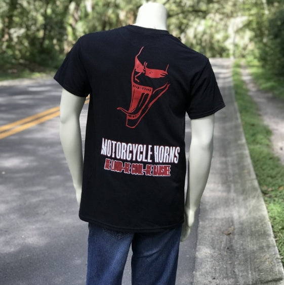 Mens T-Shirts - Screaming Banshee Horns